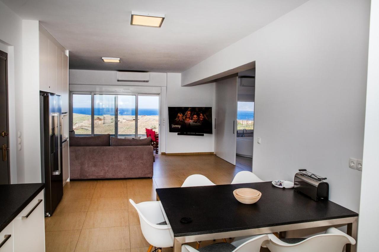 Komfort City Apartment "Elias" Mit Meerblick In Lavrio Lávrion Exterior foto