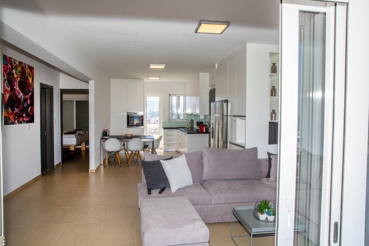 Komfort City Apartment "Elias" Mit Meerblick In Lavrio Lávrion Exterior foto