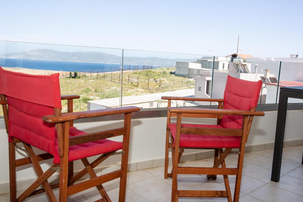 Komfort City Apartment "Elias" Mit Meerblick In Lavrio Lávrion Exterior foto